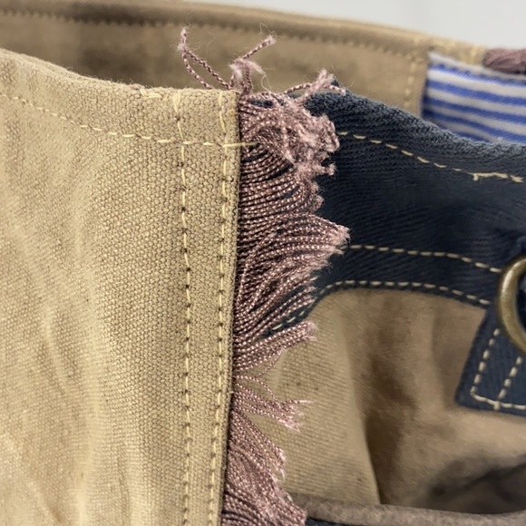 Clea Ray Pret-a-Porter French vintage inspired duffle bag.  NWT. 16”x14”x7” tote - Picture 5 of 10